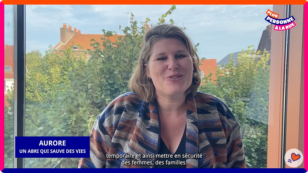 Ouvrir la vidéo de l'interview avec un Abri qui sauve des vies